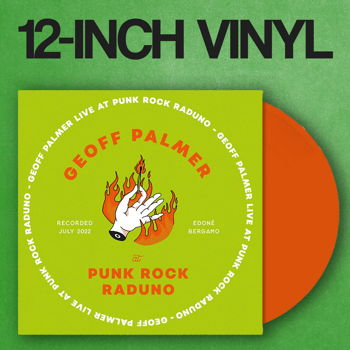 Geoff Palmer - Live at Punk Rock Raduno - LP