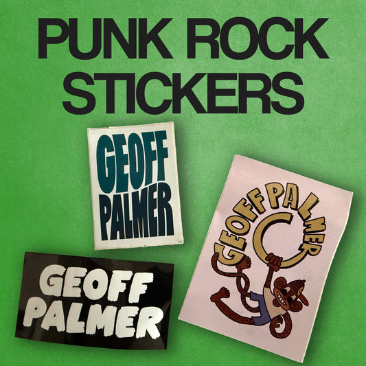 Geoff Palmer - Punk Rock Stickers